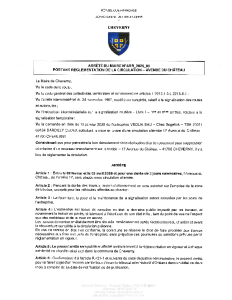 ARR_2026_05 Circulation alternée VEOLIA Avenue du château