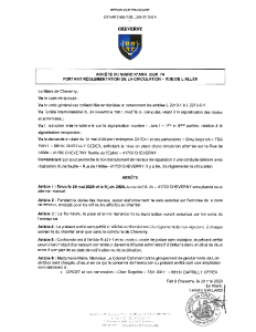 ARR_2026_74 Circulation alternée – Rue de l’Allée – CIRCET